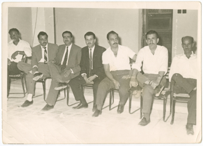 A Photograph of Men at a Wedding, October 1964 