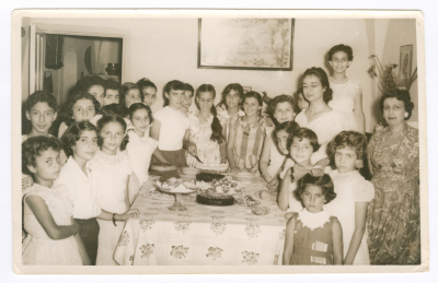 Children at a birthday party