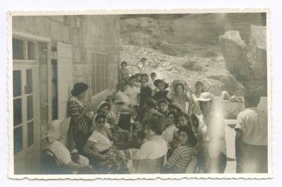 Students on a trip to Petra