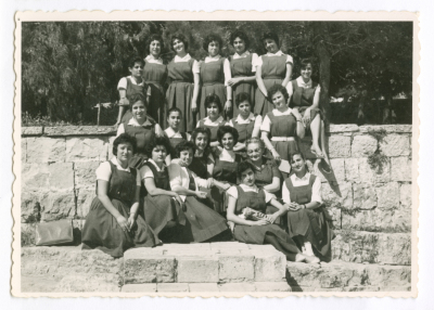 Students with their teacher