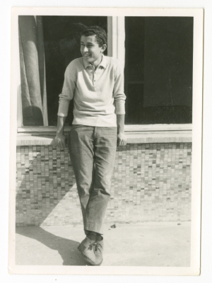 A father and a child; from Aboushi Family, in Beirut