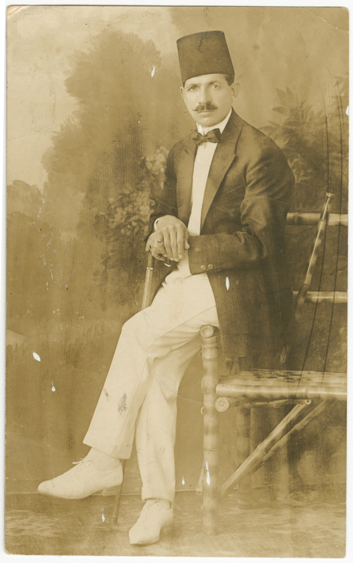 بورتريه لرجل فلسطيني