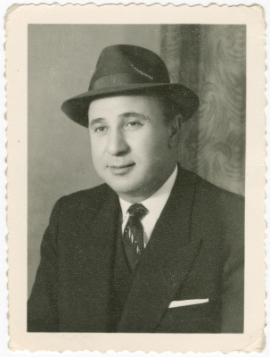 A portrait of a student at Birzeit University