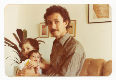 A father and his children; from Aboushi Family