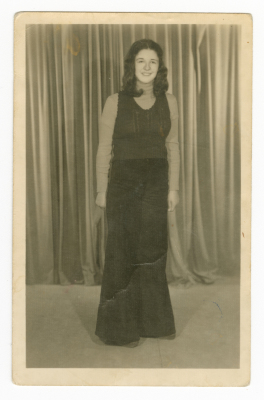 A portrait of a woman from Birzeit