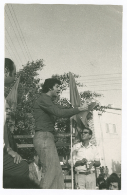Saméh al-Qassim reciting one of his poems