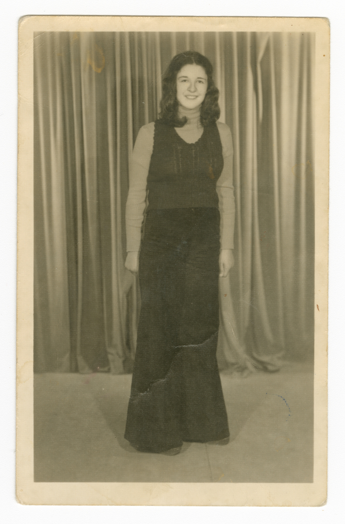 A portrait of a woman from Birzeit