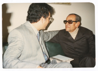 Najé Mahfúz and Saméh al-Qassim