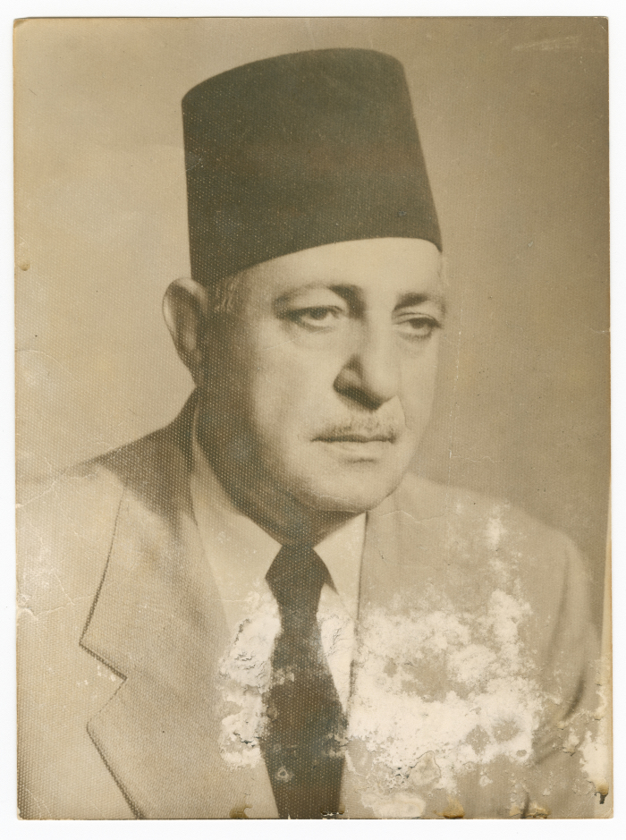 A portrait of a man