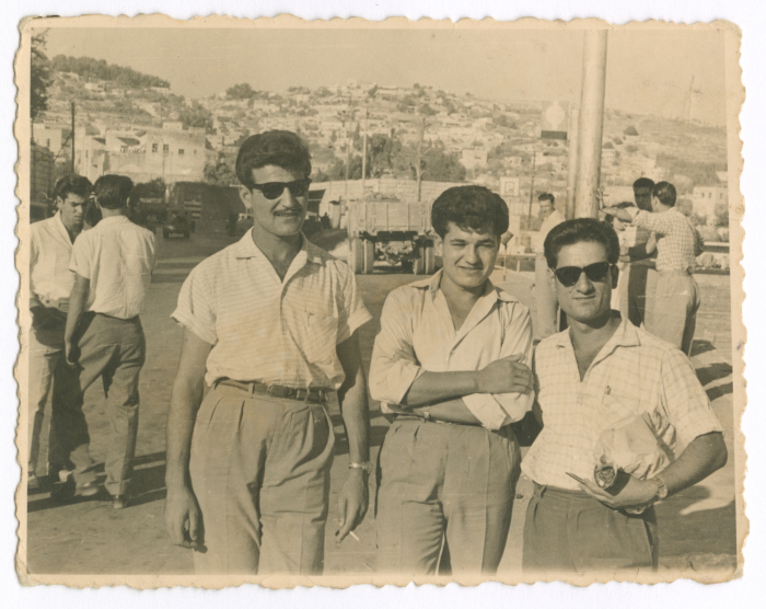 Three men in the street