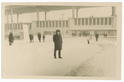 A man from Khateb Family in the streets of Moscow