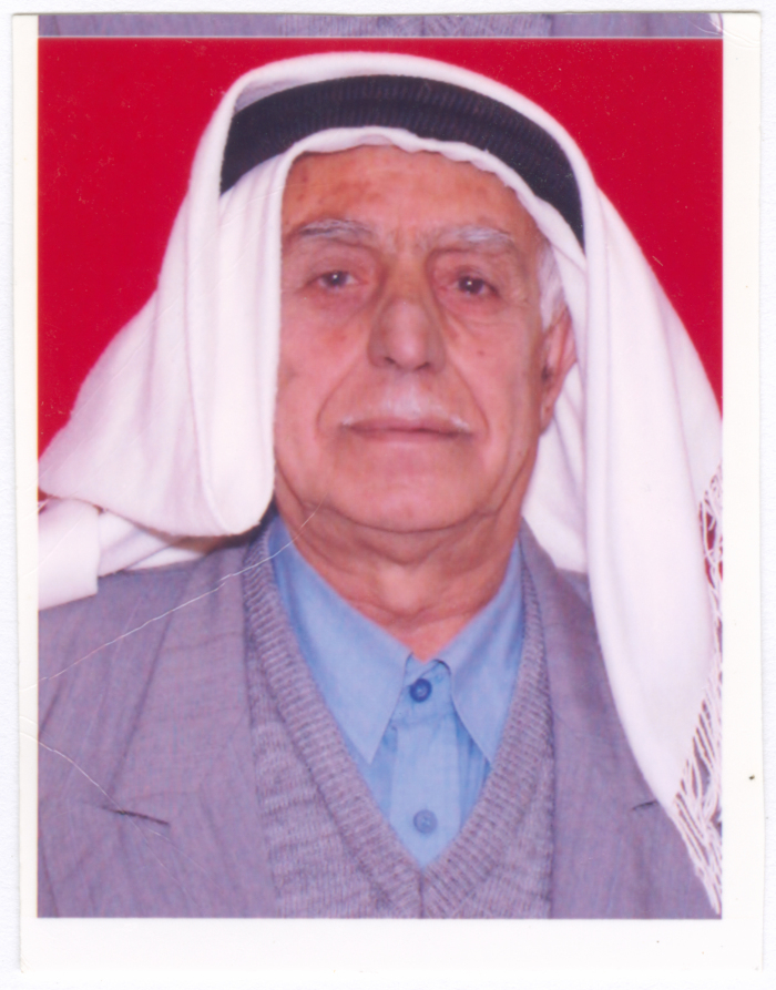 A portrait of an elderly