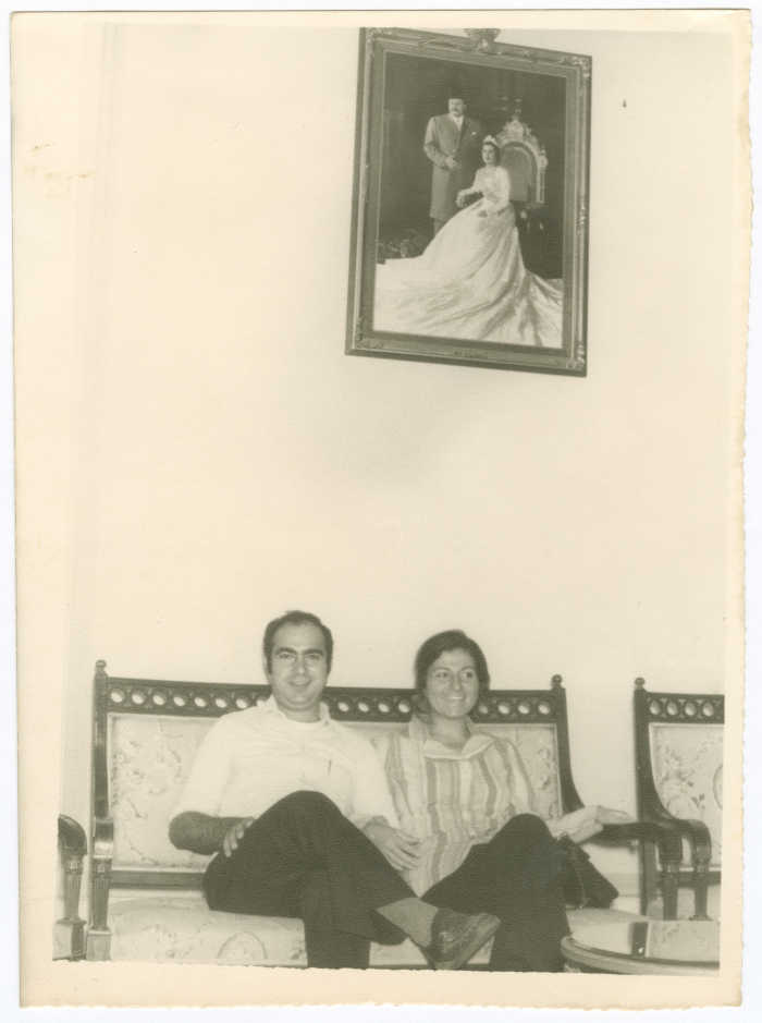 A Palestinian married couple in Alexandria