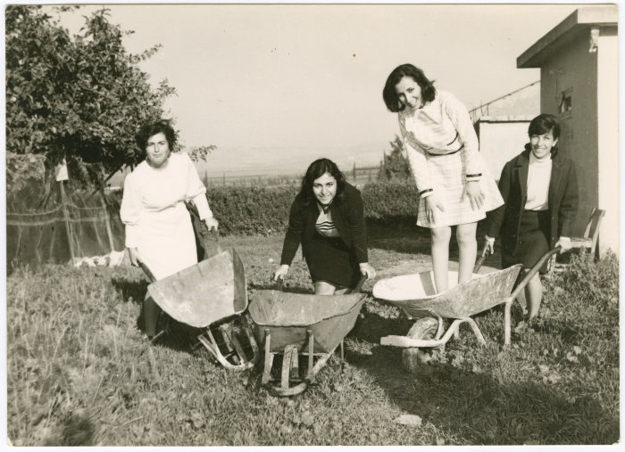 Students at Haifa School
