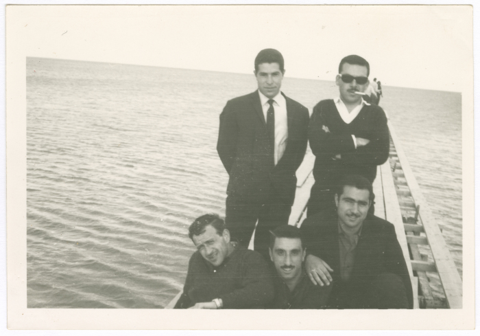 Friends on a trip to Egypt