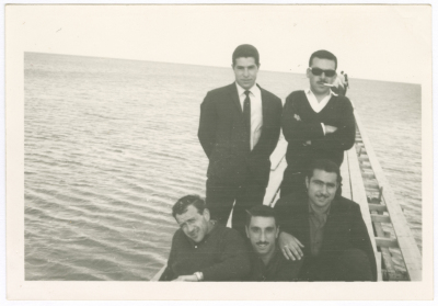 Friends on a trip to Egypt