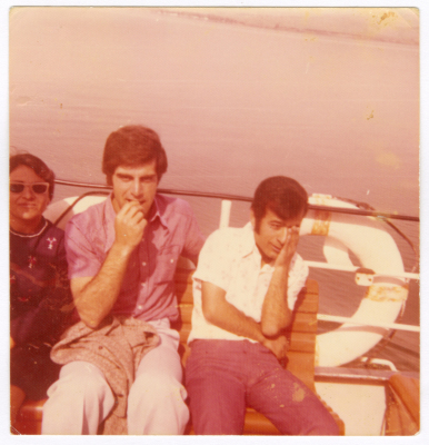 Members from Shalaby Family on a trip to Mount Hermon