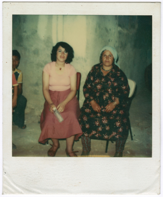 A mother with her daughter at the family