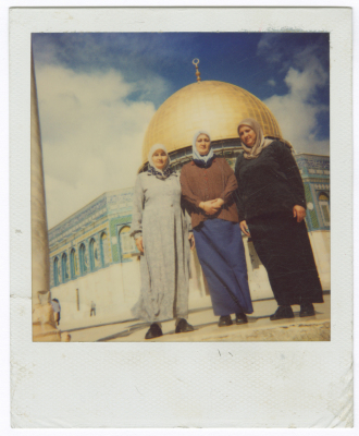 Women from Shalaby Family at al-Aqsa Mosque
