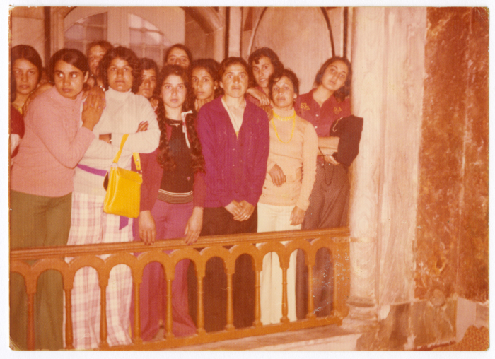 Women working in a factory in Iksal Village