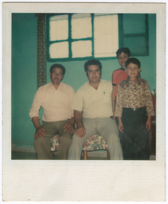 A Palestinian family in Jordan