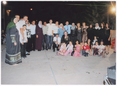 Shalaby Family members at a wedding; for someone from Shalaby Family