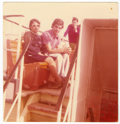 Members from Shalaby Family on a trip to Mount Hermon