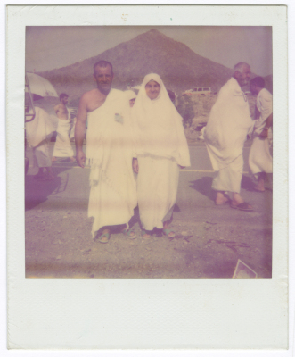 A woman from Shalaby Family during pilgrimage