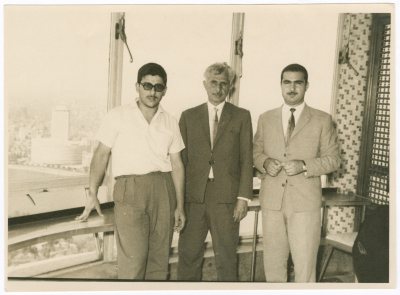 A Group of Palestinian Politician in Cairo