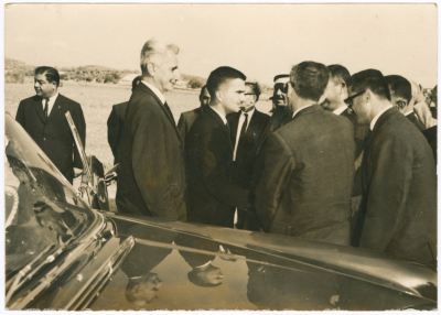 الامير حسن بن طلال في زبارة الى مدينة جنين