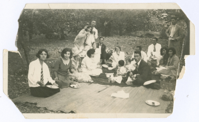 Friends School teachers on a picnic