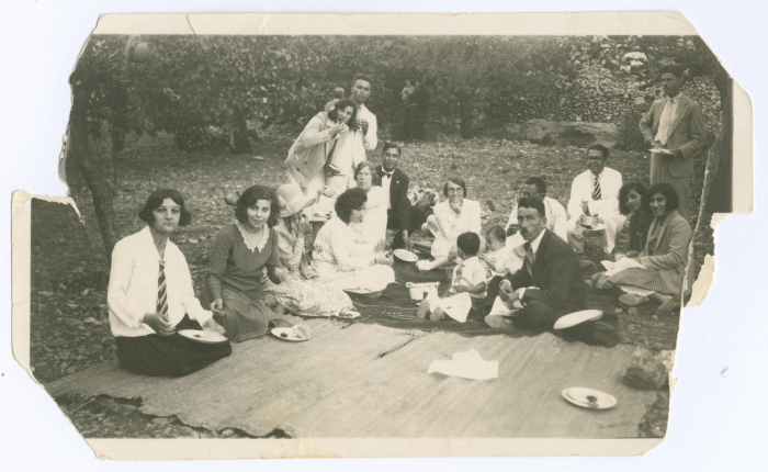 Friends School teachers on a picnic
