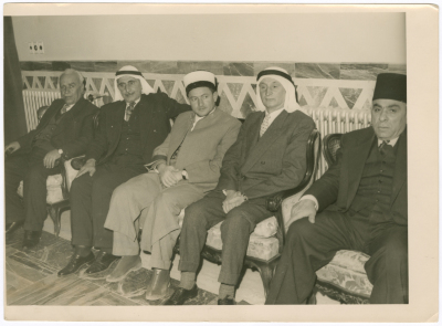A Group of Politicians in the Jordanian Royal Palaces