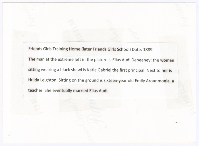 People at Friends School in Ramallah