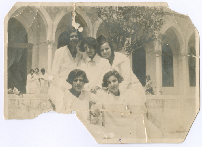 Birzeit College students