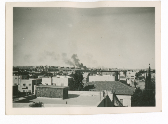 حريق في احياء القدس