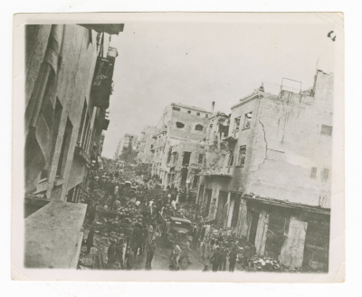 شارع بن يهودا بعد تفجيره