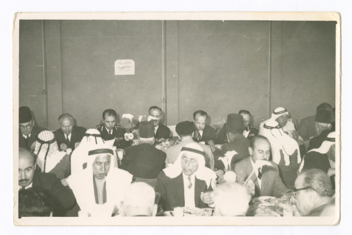 A photograph of al-Bireh Municipality members