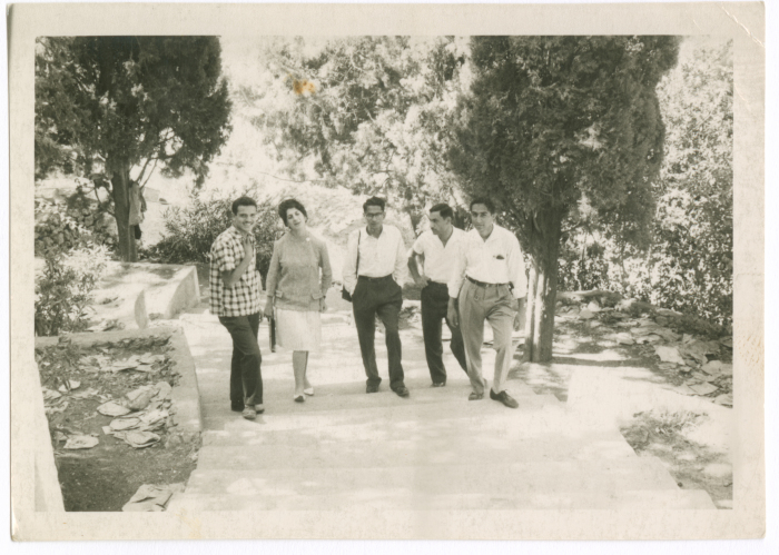 Students at the American University of Beirut