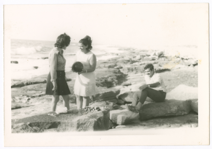Siblings from Abu Ghazaleh Family with a friend from Gaza