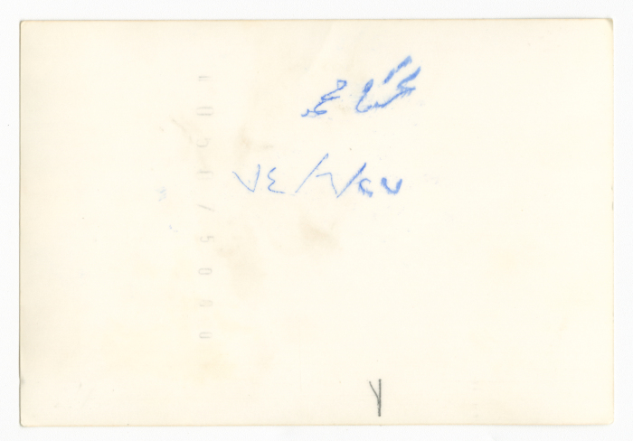 A photograph of a student at his graduation ceremony