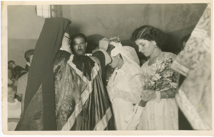 A wedding ceremony in Birzeit