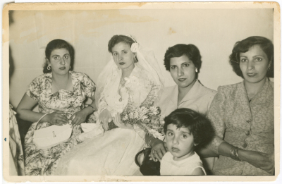 Relatives at a wedding