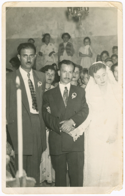 A wedding in the church