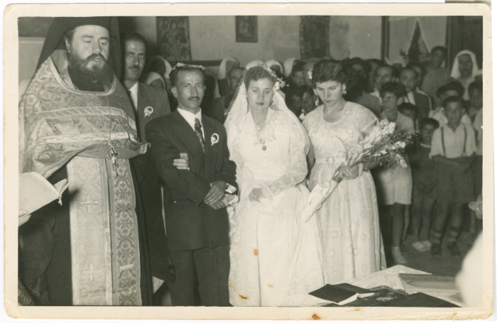 A wedding ceremony in Birzeit