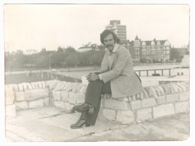 A Palestinian man in Brittan