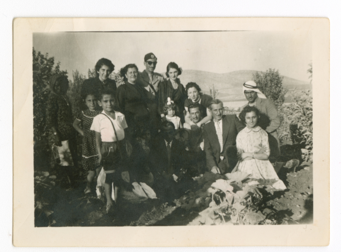 A Photograph of Men from Irshaid Family