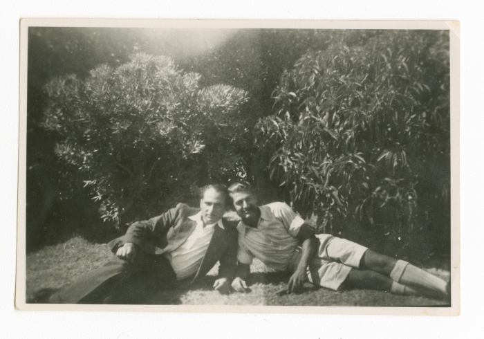 A Photograph of Men from Irshaid Family