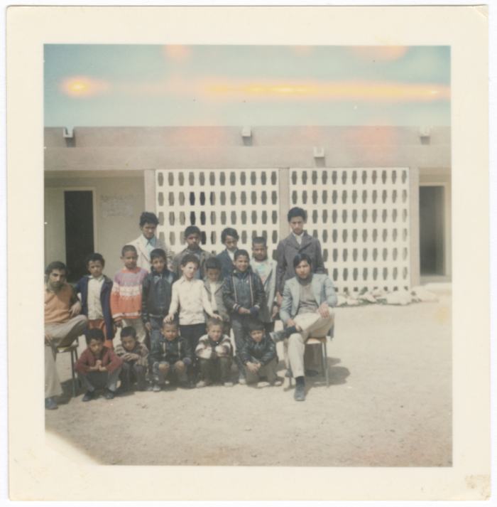 Students in a classroom