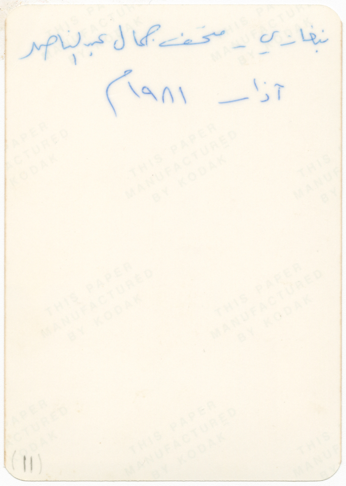 A man at Jamal Abdel-Nasir Museum